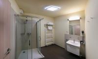 Koupelna v ubytování Hotel Monínec