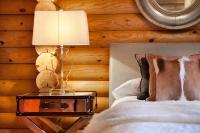 Posteľ alebo postele v izbe v ubytovaní El Lodge, Ski & Spa
