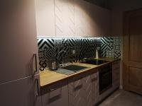 Kuchnia lub aneks kuchenny w obiekcie Zielona Krynica Apartament