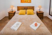 A bed or beds in a room at Eslanzarote Villa Caracola, Super Wifi, Sat tv