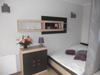Postel nebo postele na pokoji v ubytování Apartament-Studio