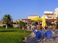 Restaurace v ubytování Ilian Beach & Apartments