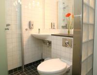 Koupelna v ubytování Breidablikk Guesthouse