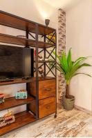 Telewizja i/lub zestaw kina domowego w obiekcie Apartamento Gran Via Center