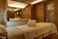 a hospital room with a bed and a sink at Villa Spalletti Trivelli - Small Luxury Hotels of the World in Rome
