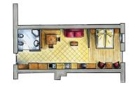 The floor plan of Am Rainell Hof