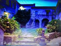 A garden outside B&B Alle Ortensie Blu
