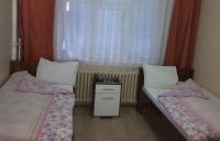 Postel nebo postele na pokoji v ubytování OTEL ÇINAR
