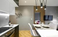 Kuchyňa alebo kuchynka v ubytovaní Olvios Luxury Suites