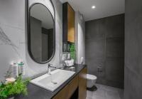 Kúpeľňa v ubytovaní Olvios Luxury Suites