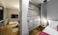 Posteľ alebo postele v izbe v ubytovaní Olvios Luxury Suites