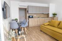 Kuchyň nebo kuchyňský kout v ubytování Apartmány Speicher
