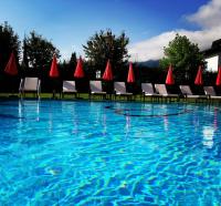 Bazén v ubytovaní Hotel Wöscherhof - 4 Sterne Superior alebo v jeho blízkosti