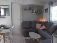 Część wypoczynkowa w obiekcie Mobil Home Valras Plage