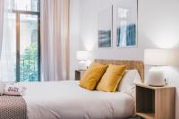 Posteľ alebo postele v izbe v ubytovaní Udaberri Apartment by People Rentals
