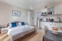 Kuchyňa alebo kuchynka v ubytovaní Sea view Ela Apartments
