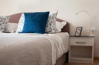 Posteľ alebo postele v izbe v ubytovaní Sea view Ela Apartments