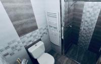 Koupelna v ubytování Interhotel America