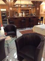 Lounge nebo bar v ubytování Hotel-Restaurant Christine