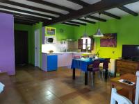 Kuchyň nebo kuchyňský kout v ubytování Apartamentos La Iguana