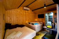 Villa Elisio Hotel & Spaにあるベッド