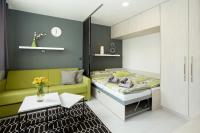 Postel nebo postele na pokoji v ubytování Apartmány Stožec - Stela Premium