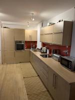 Kuchyň nebo kuchyňský kout v ubytování Arachova Vip smart chalet-Villa Eva 1
