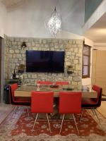 TV a/nebo společenská místnost v ubytování Arachova Vip smart chalet-Villa Eva 1