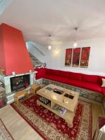 TV a/nebo společenská místnost v ubytování Arachova Vip smart chalet-Villa Eva 1