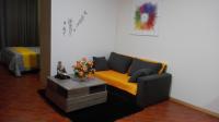 Posezení v ubytování Lindo Apartamento Villa