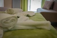 Postel nebo postele na pokoji v ubytování Halkidiki Palace