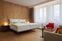 Postel nebo postele na pokoji v ubytování Hotel Passage