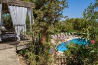 The swimming pool at or close to Shangri-la