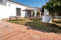 A garden outside Cortijo Villa La Dehesa