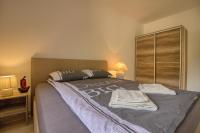 Postel nebo postele na pokoji v ubytování Beautiful villa Irma with private pool near Rovinj