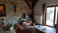 TV a/nebo společenská místnost v ubytování Hotel Na Hradbách