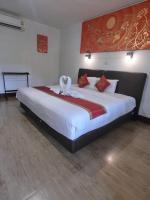 Postel nebo postele na pokoji v ubytování The Krabi Forest Homestay
