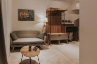 Posedenie v ubytovaní Apricot Luxe Apartments