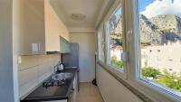 Kuchyň nebo kuchyňský kout v ubytování Apartment Ribnjak 10
