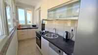 Kuchyň nebo kuchyňský kout v ubytování Apartment Ribnjak 10