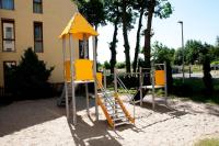 Detský kútik v ubytovaní Apartament IKAR z ogródkiem, blisko morza