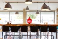 Reštaurácia alebo iné gastronomické zariadenie v ubytovaní Hotel Oleggio Malpensa