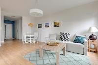 Część wypoczynkowa w obiekcie Gdansk Comfort Apartments Bursztynowa