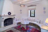 A seating area at Authentic Cretan Stone Windmill