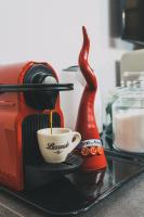 Coffee and tea making facilities at Terno su Napoli