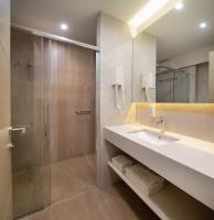 Koupelna v ubytování Hotel Tamaris
