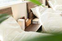 RIVER VILLAS HIROSHIMAにあるベッド
