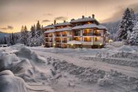 Mountain Lake Hotel v zimě