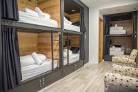Postel nebo postele na pokoji v ubytování Tinto Dreams Hostel