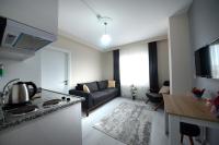 Kuchyň nebo kuchyňský kout v ubytování city59 Suit Otel